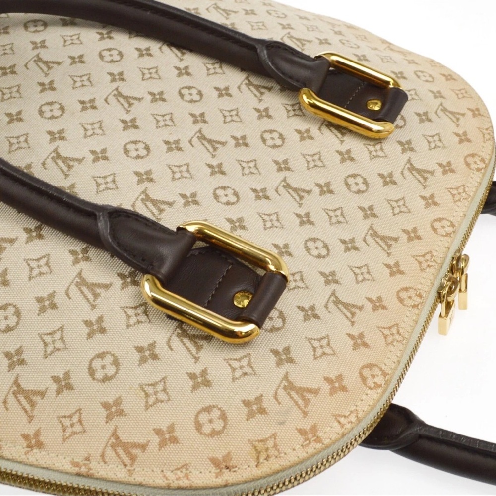 Louis Vuitton Tan and Gold Laptop Bag PRE-OWNED. Project bag. - Picture 8 of 16
